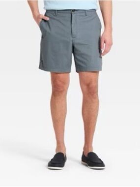 Good Fellow 7”!flat front shorts